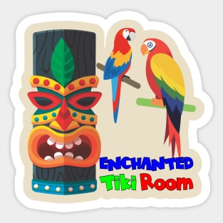 Enchanted Tiki Room Sticker